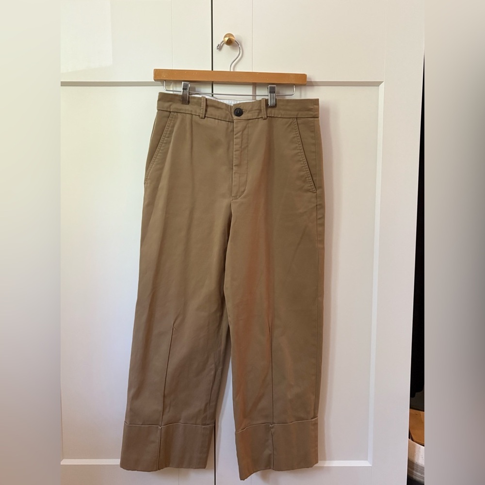 Zara Cropped Wide Leg Trouser